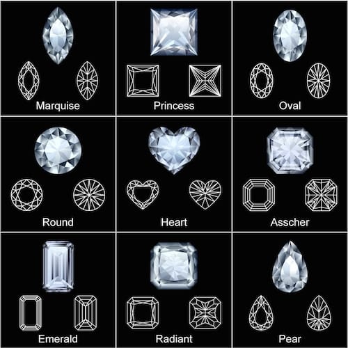 What are the Different Diamond Shapes?