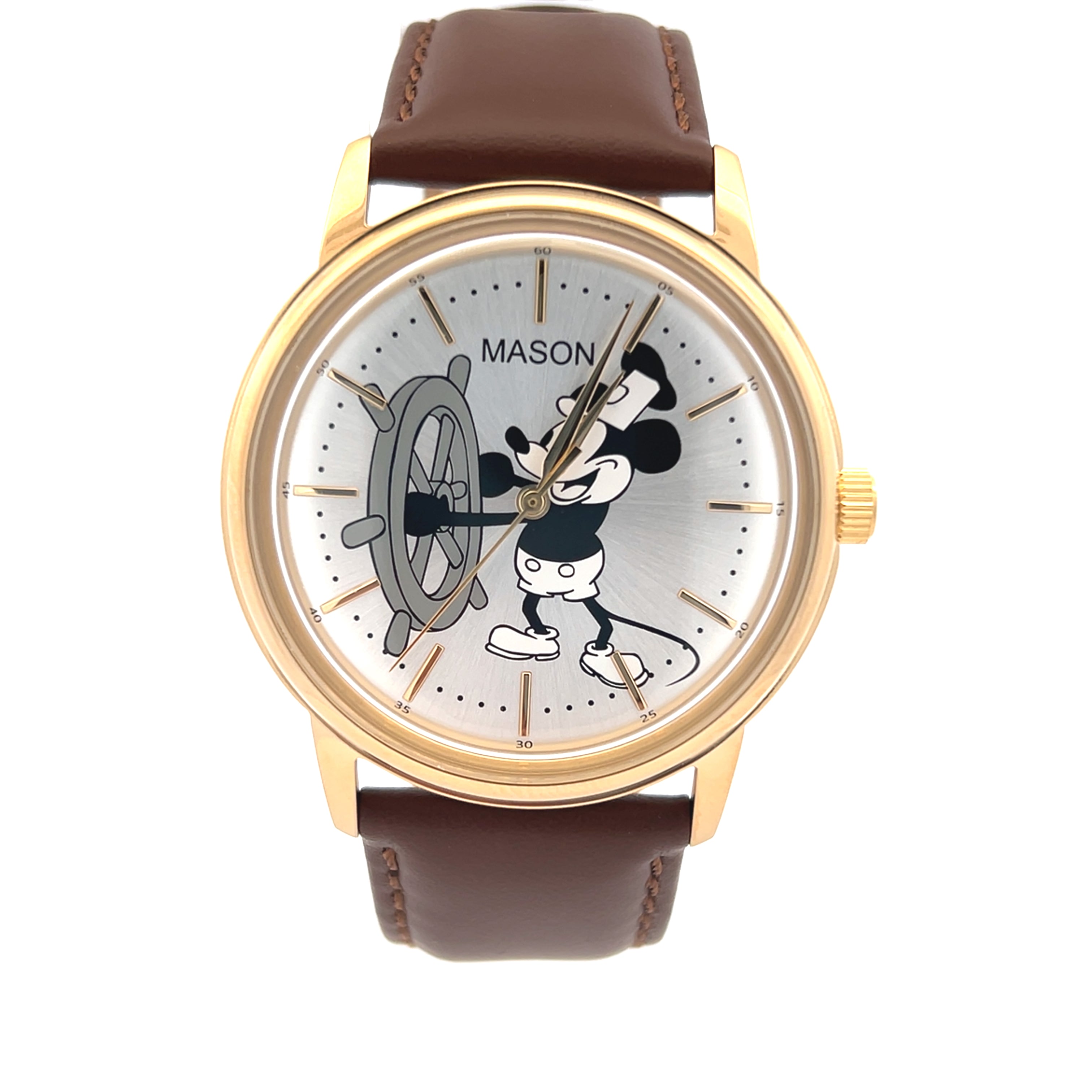 Gold Tone Mickey Mouse Watch by Mason – Nelson Coleman Jewelers