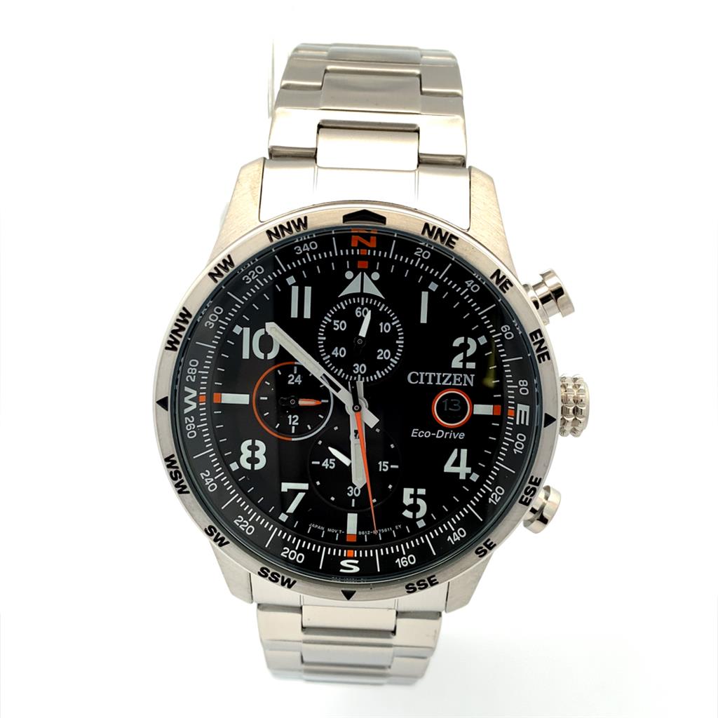 Stainless Steel Weekender Avion Men's Watch by Citizen