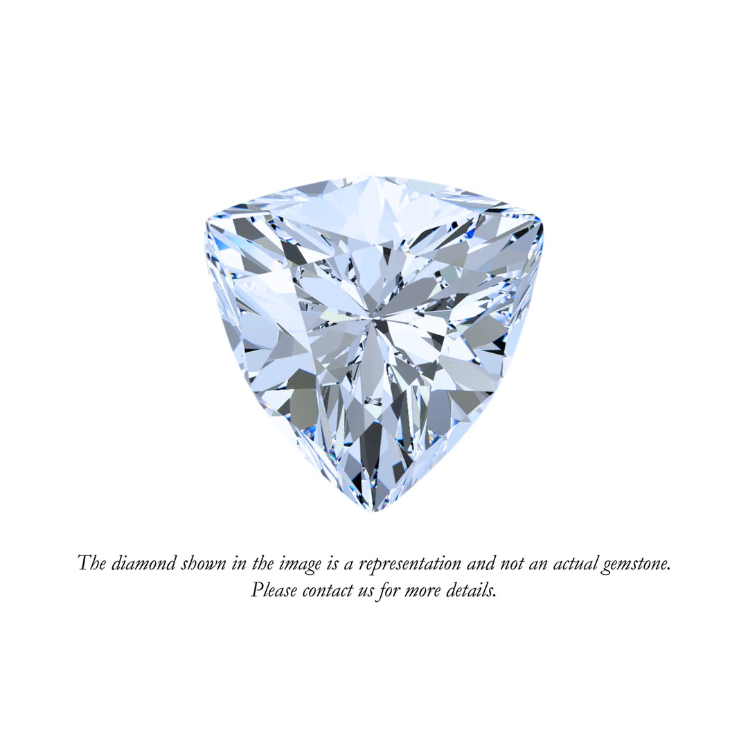 Pair of Estate Loose Trillion Cut Diamonds 0.87 Carats