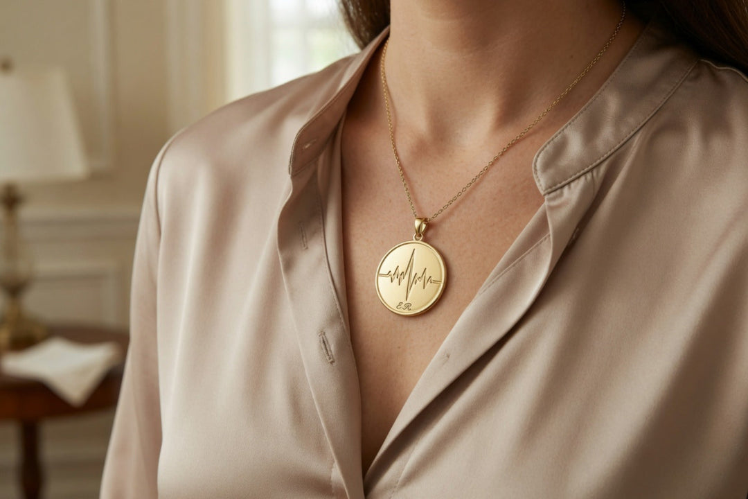 The Magic of Custom Heartbeat Necklaces: From Ultrasound to Keepsake