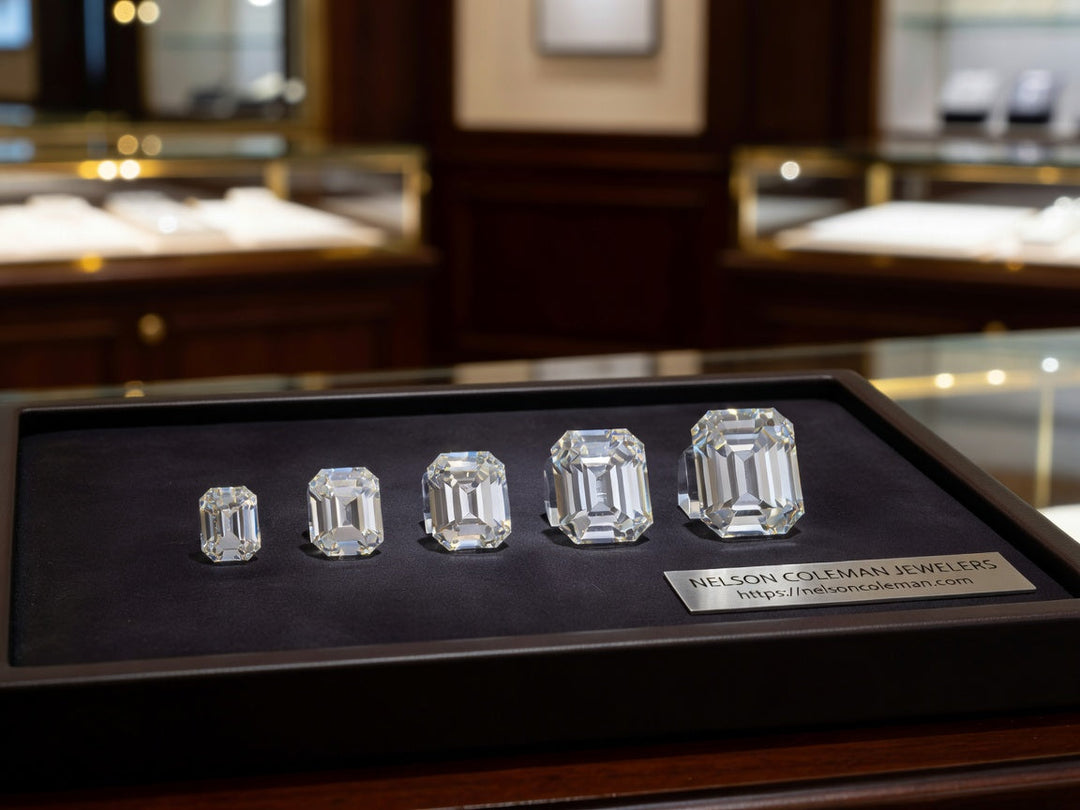The Emerald Cut Carat Sizes Chart You Need Before Buying