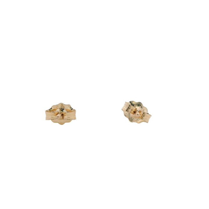 14K Yellow Gold 0.17ctw Round Diamond Stud Earrings