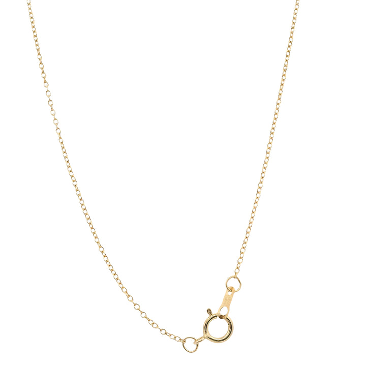 18K Yellow Gold 12.87CTW Oval Citrine Solitaire Necklace