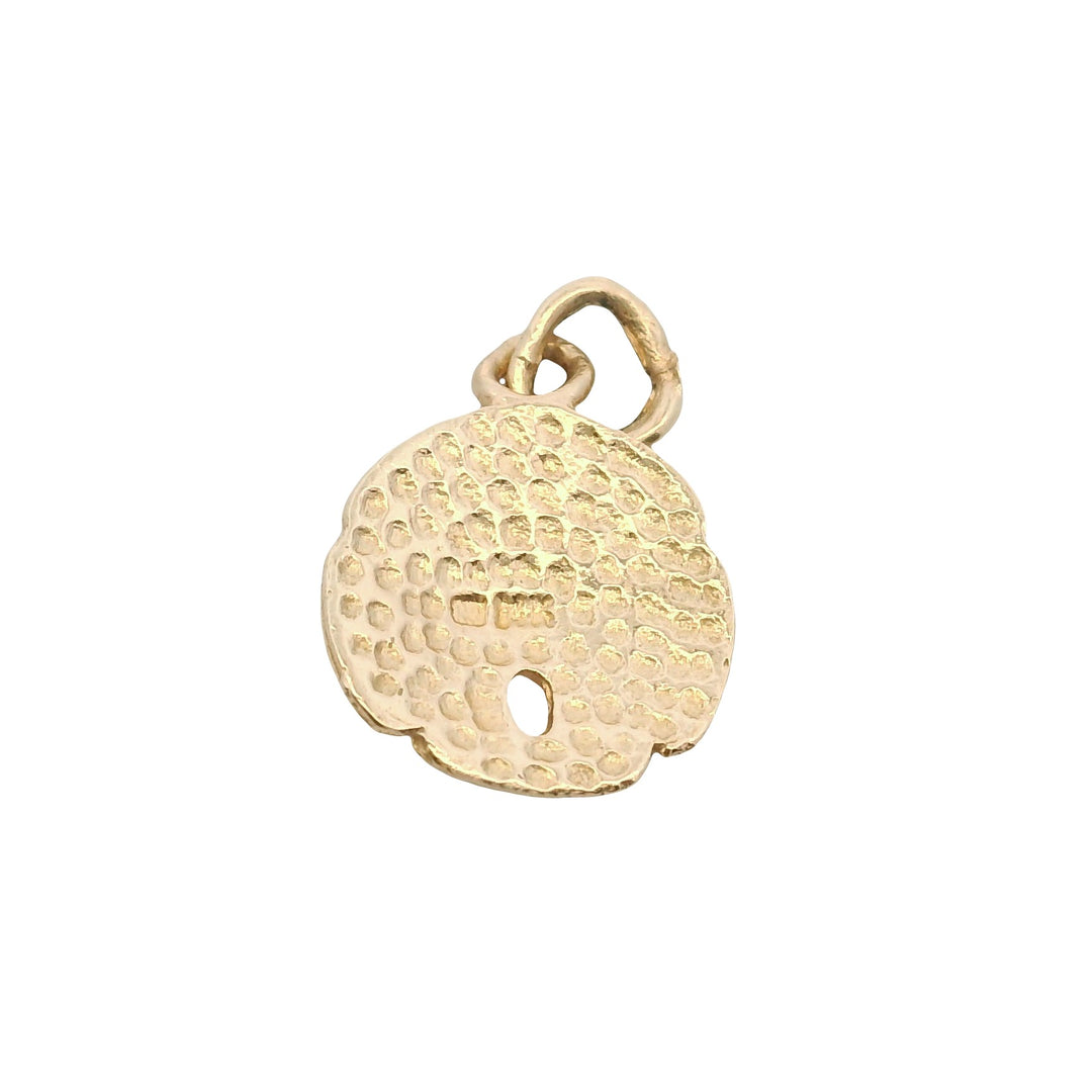 Estate 14K Yellow Gold Sand Dollar Charm