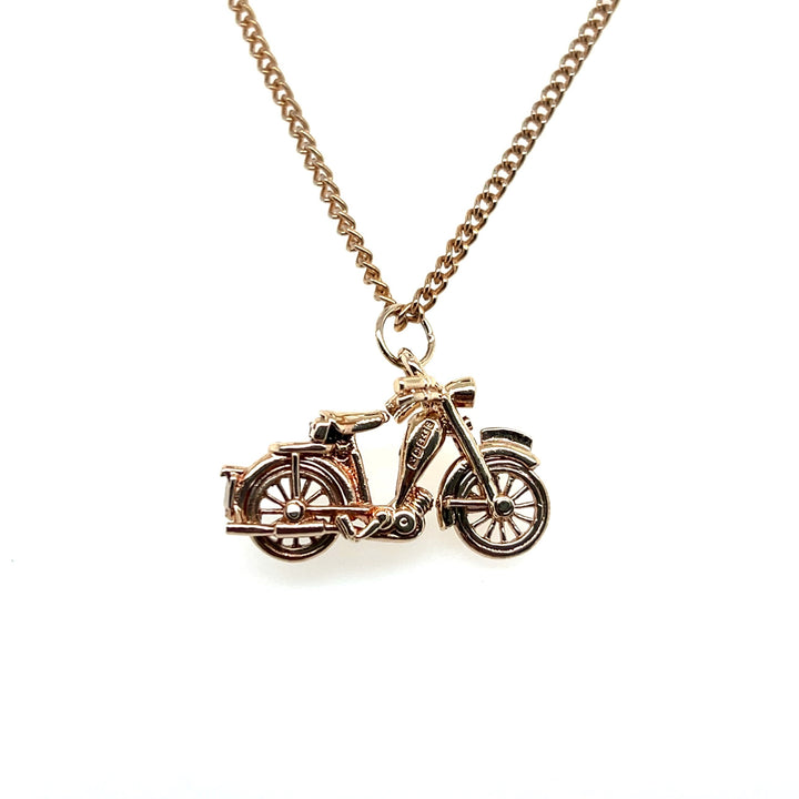 Estate 14KT Yellow Gold Motorcycle Charm, ca. 1970's