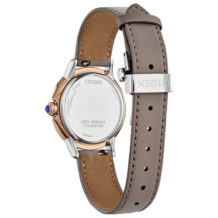Two Tone Stainless Steel Eco Drive Ceci Watch by Citizen