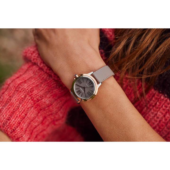 Two Tone Stainless Steel Eco Drive Ceci Watch by Citizen