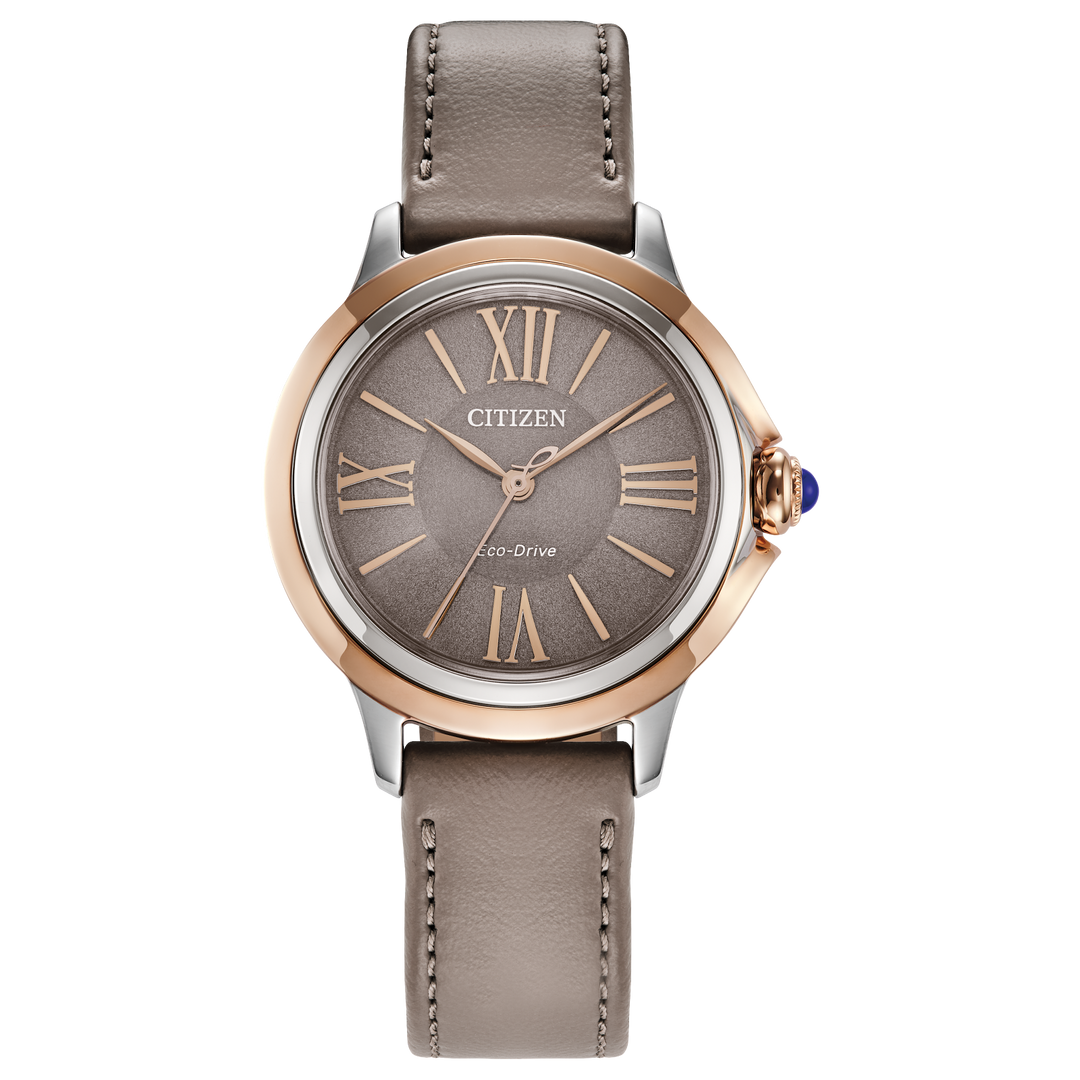 Two Tone Stainless Steel Eco Drive Ceci Watch by Citizen