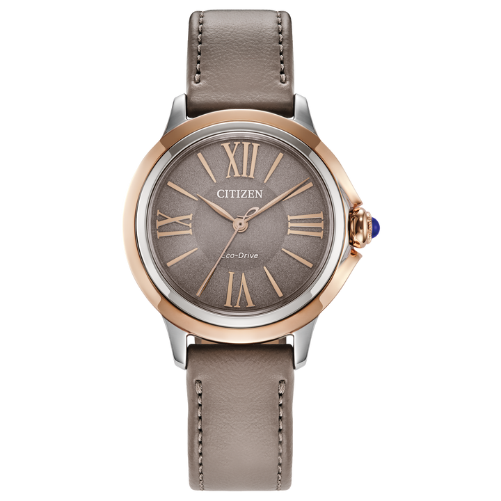 Two Tone Stainless Steel Eco Drive Ceci Watch by Citizen