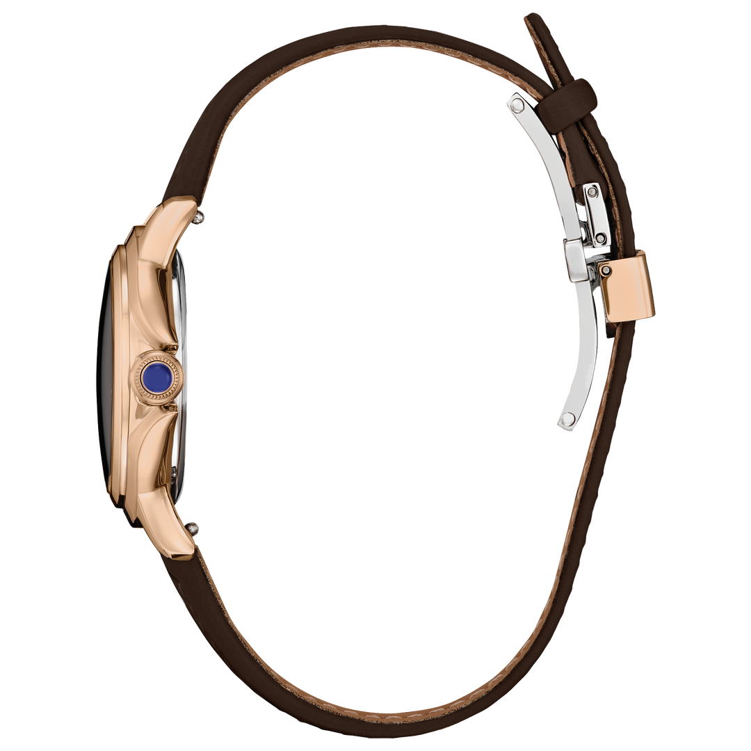 Rose Gold Tone Stainless Steel Eco Drive Ceci Watch by Citizen