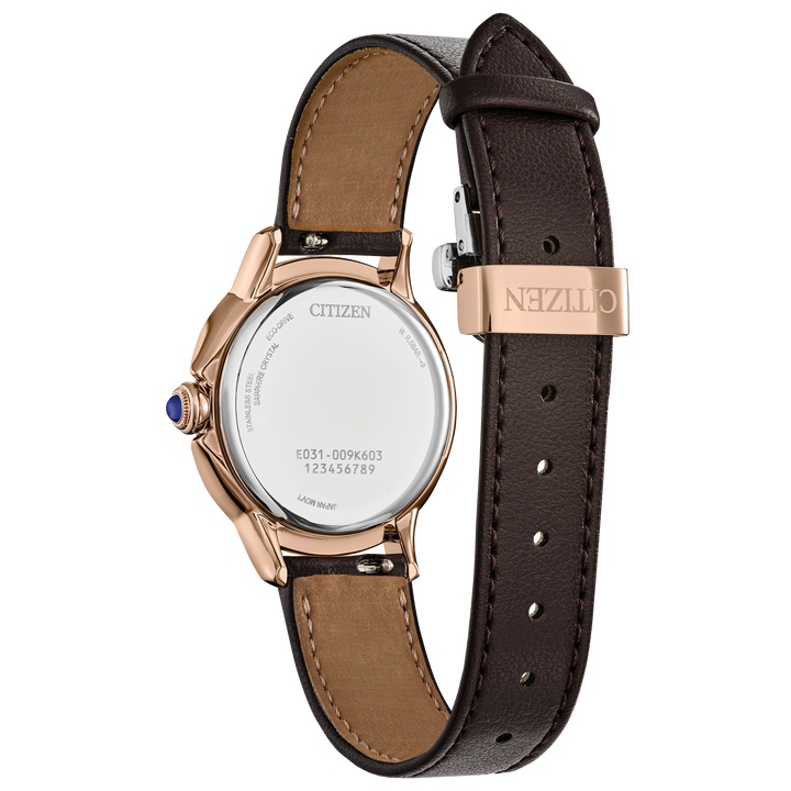 Rose Gold Tone Stainless Steel Eco Drive Ceci Watch by Citizen