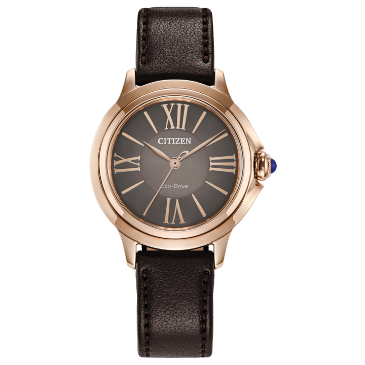 Rose Gold Tone Stainless Steel Eco Drive Ceci Watch by Citizen
