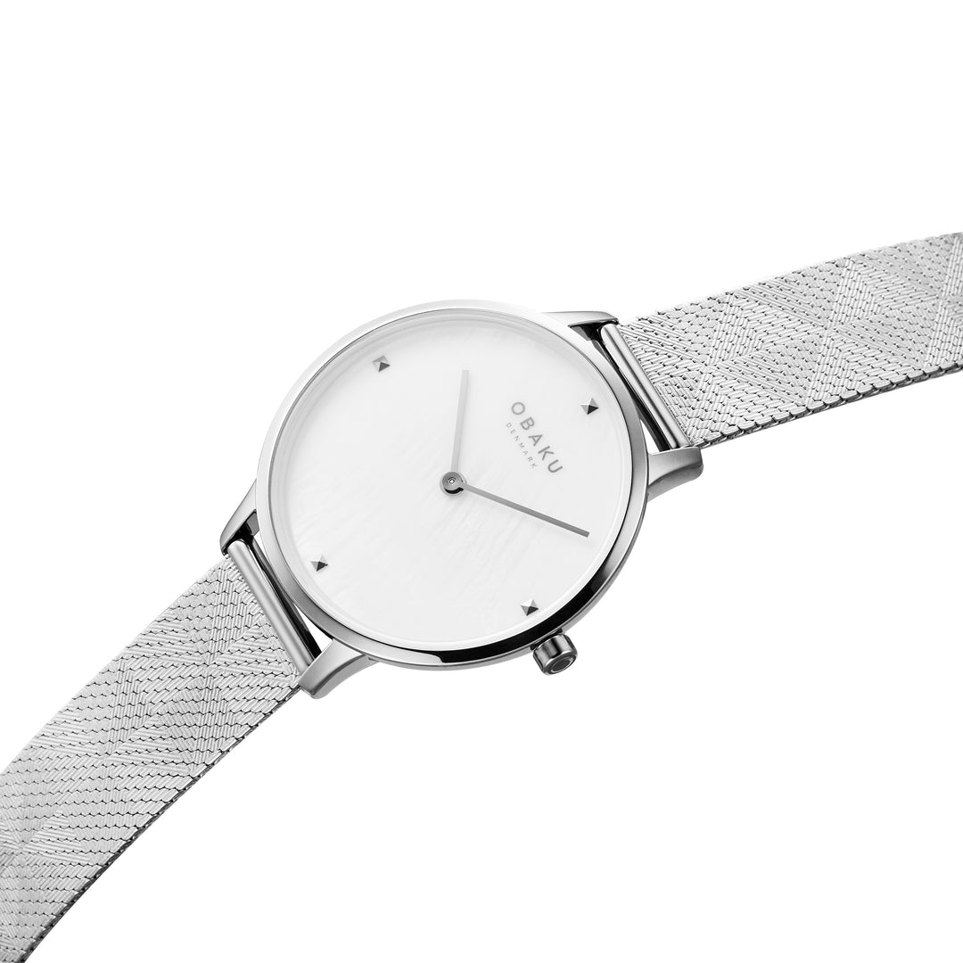 Stainless Steel Figen Steel Women's Watch by Obaku