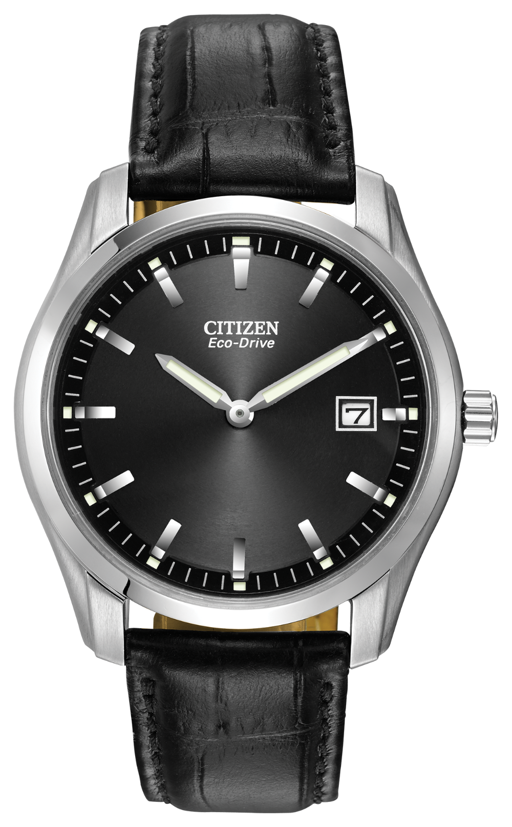 Stainless Steel Black Corso Men's Watch by Citizen
