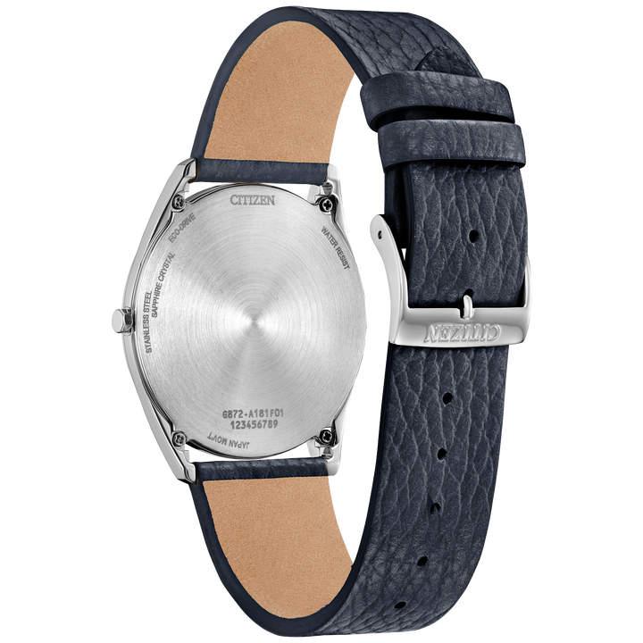 Stainless Steel Eco Drive Blue Dial Suratto Watch by Citizen