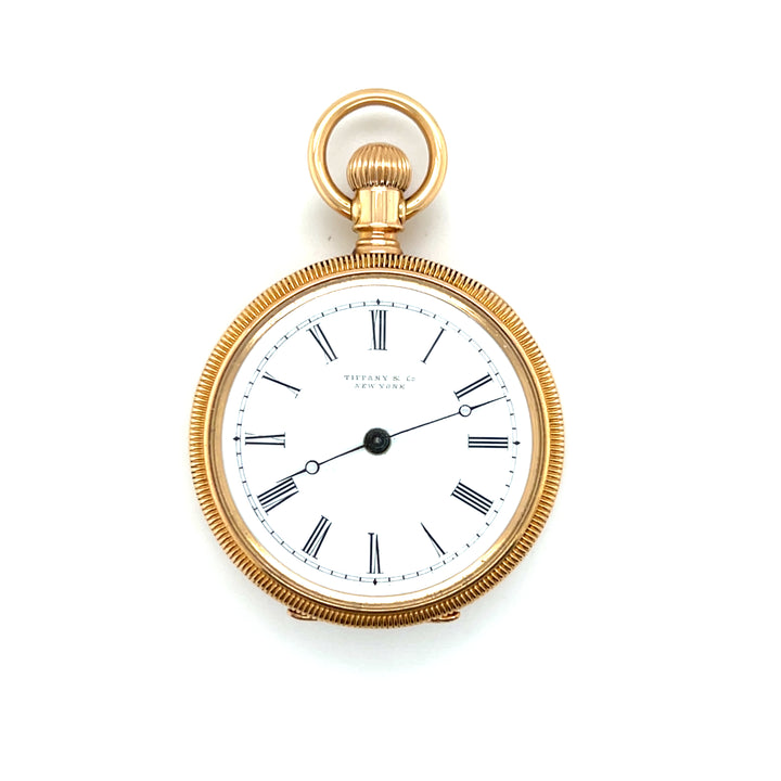 Estate 18K Yellow Gold Tiffany & Co. Pocket Watch