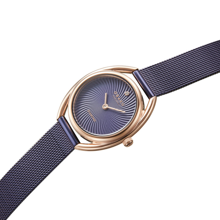 Stainless Steel Ild Ash Watch by Obaku