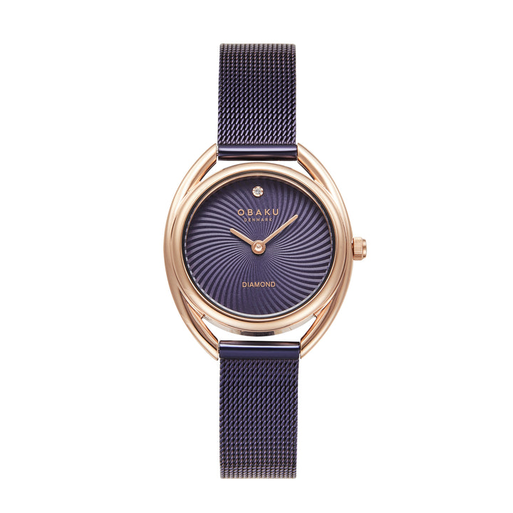 Stainless Steel Ild Ash Watch by Obaku