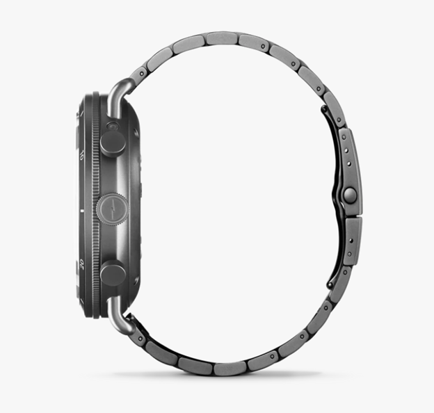 Shinola Canfield Sport 45mm Chronograph Gunmetal PVD Men's Watch