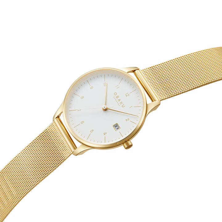 Gold Plated Chia Lille Gold Women's Watch by Obaku