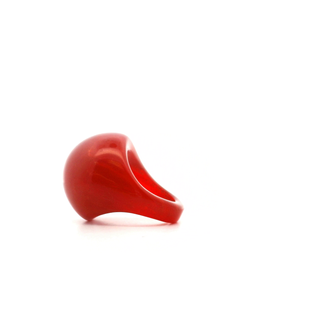 Estate Bakelite Dome Ring, Art Deco, circa 1920s–1930s