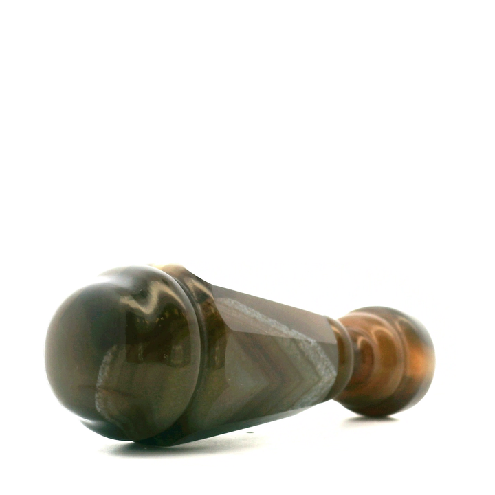 Estate Carved Agate Wax Seal, Victorian