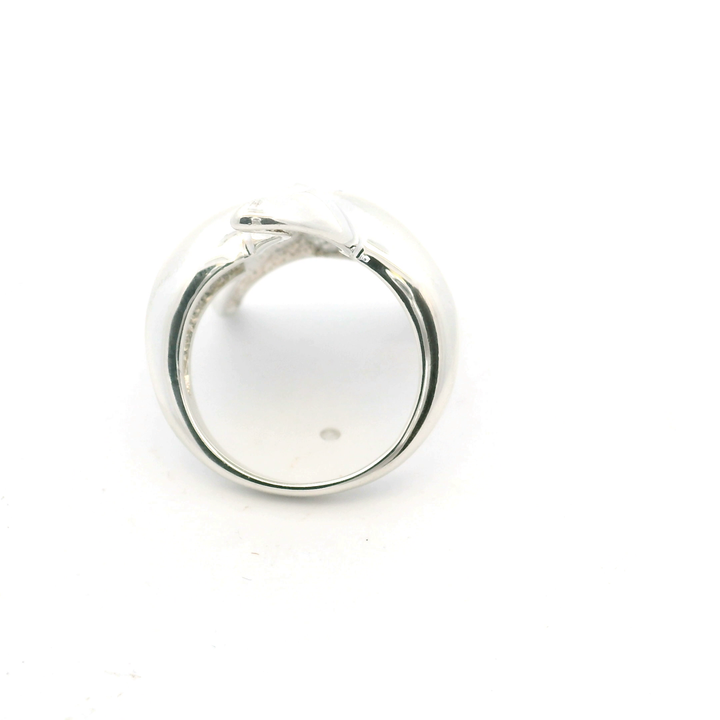 Estate Sterling Silver Polished Seastar Ring