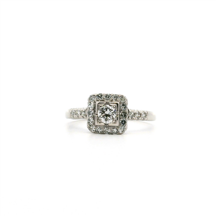 Estate Diamond Engagement Ring