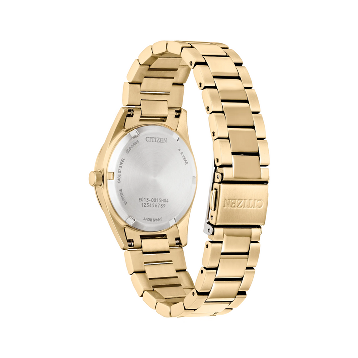 Eco Drive Mother of Pearl Dial Sport Luxury Watch by Citizen with Diamond Accents