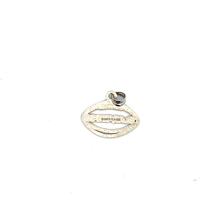 Estate Sterling Silver Baltimore Ravens Football Charm, Contemporary