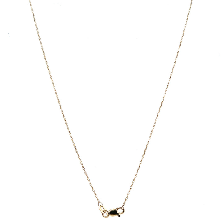 Estate 14K Yellow Gold Twisted Wheat Chain Necklace