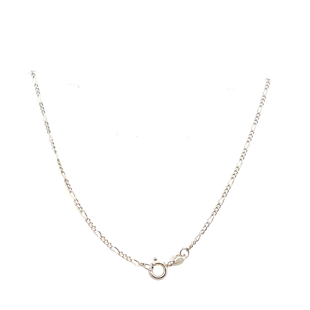 Estate Sterling Silver Graduating Pear Cabochon Amber Station Necklace