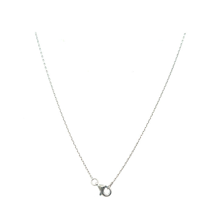 Estate Sterling Silver 0.63MM Cable Chain Necklace
