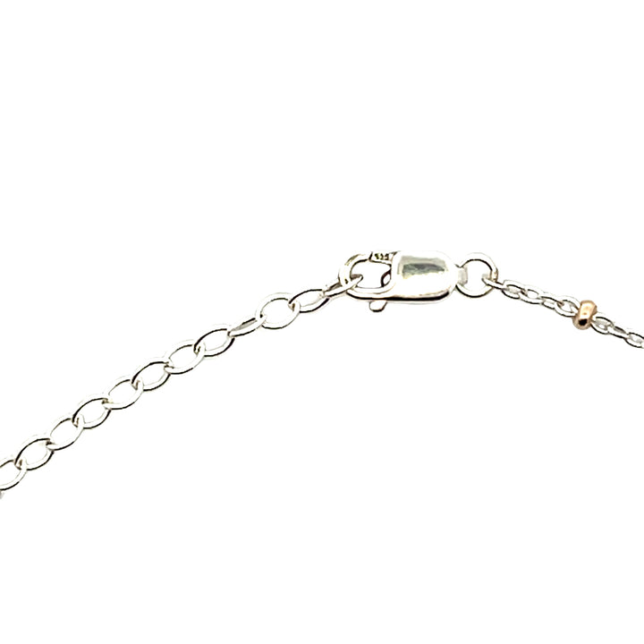Sterling Silver & 14K Yellow Gold Filled Satellite Chain Bracelet