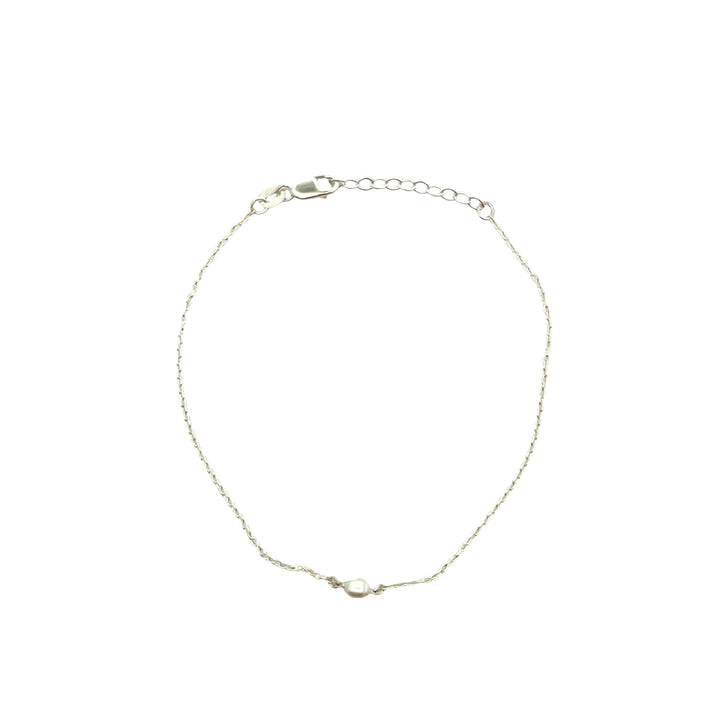 Sterling Silver Mini Pearl Bracelet