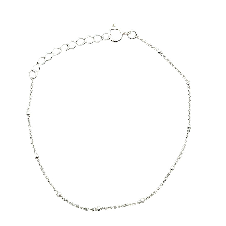 Sterling Silver Satellite Chain Bracelet