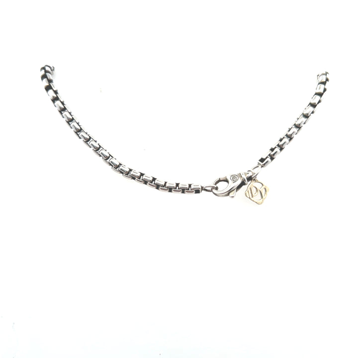 Sterling Silver 3.6MM Box Chain Necklace by David Yurman