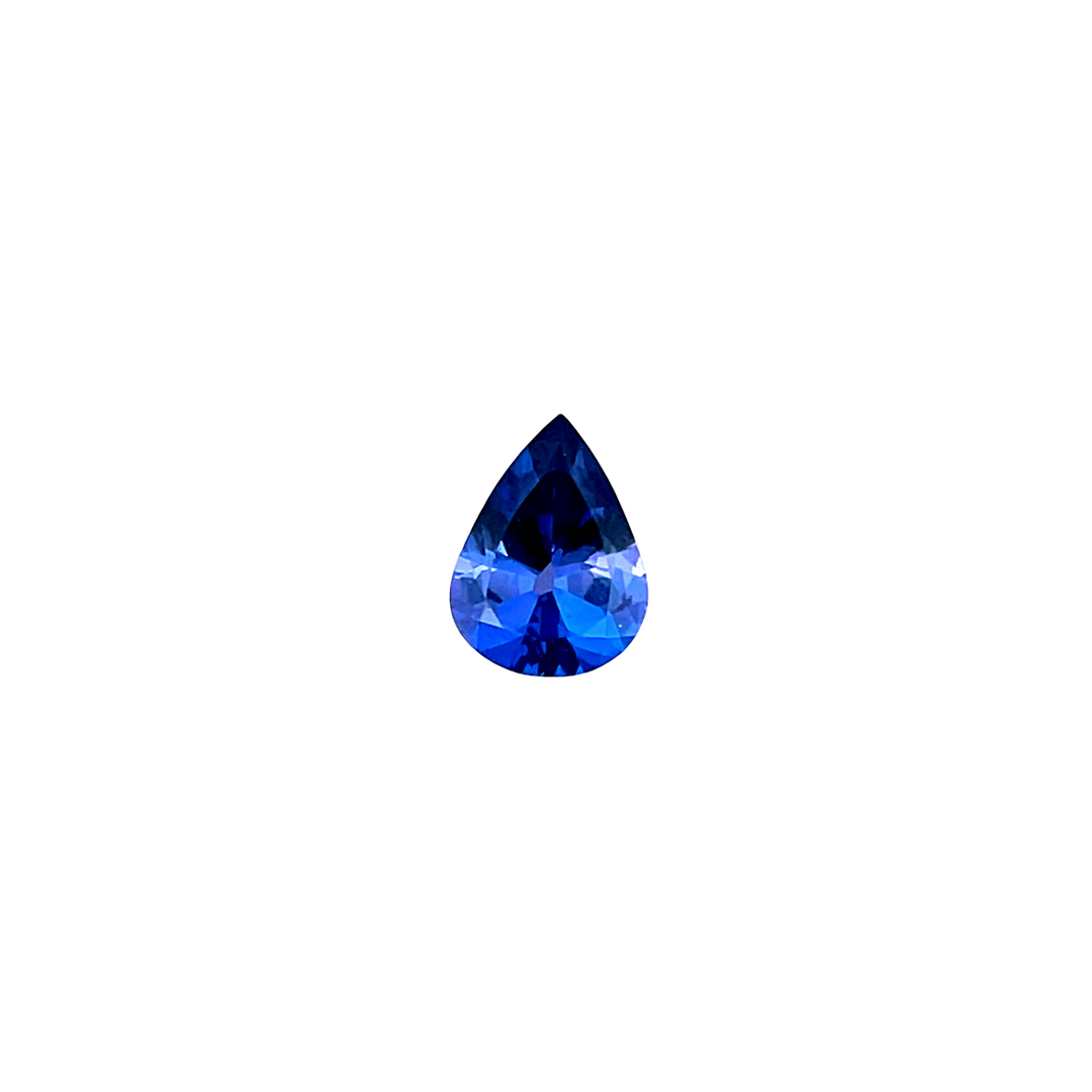 Estate 6.24ct Pear Cut Tanzanite, Loose Stone