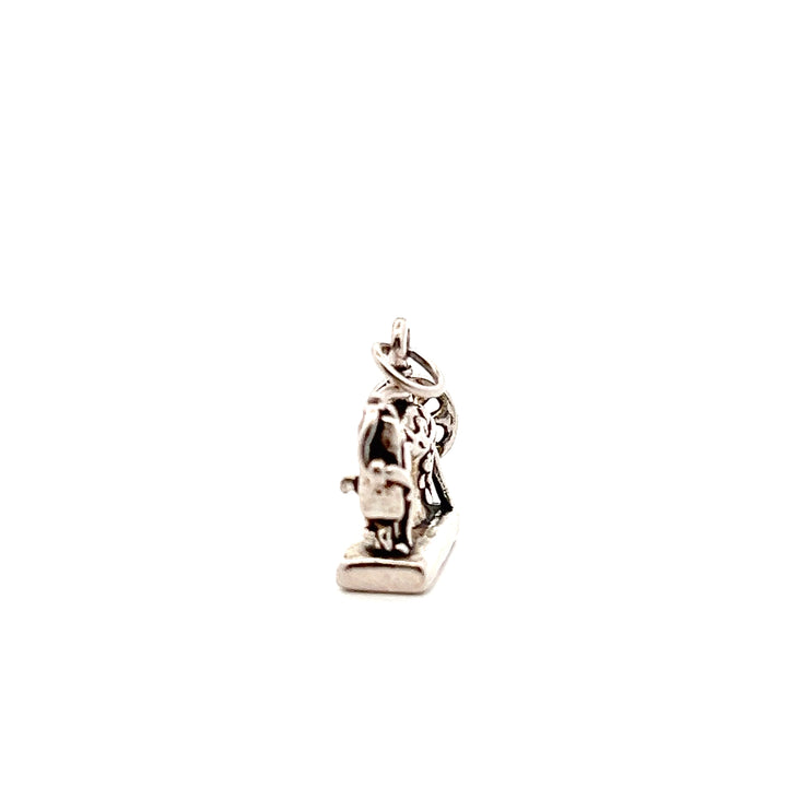Estate Sterling Silver Sewing Machine Charm