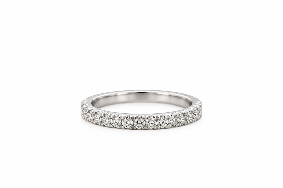Platinum 3.28CTW Radiant Lab Diamond Classic Engagement Ring