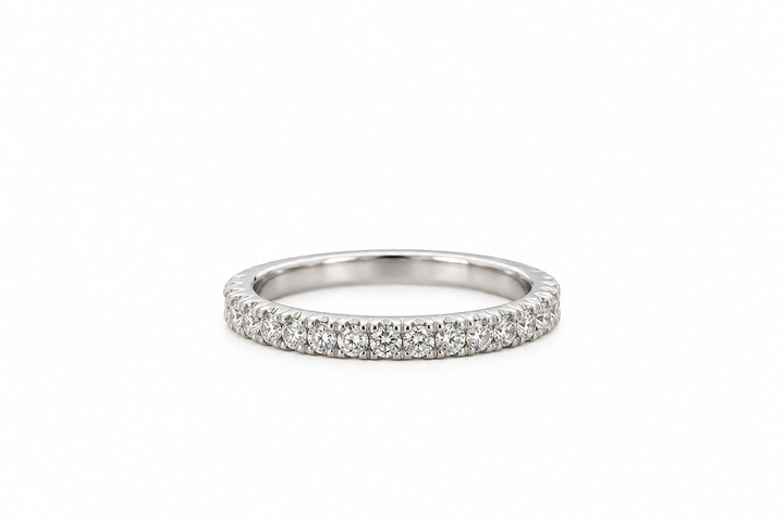 Platinum 3.28CTW Radiant Lab Diamond Classic Engagement Ring