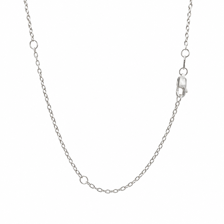 Estate Sterling Silver Cable Chain Necklace