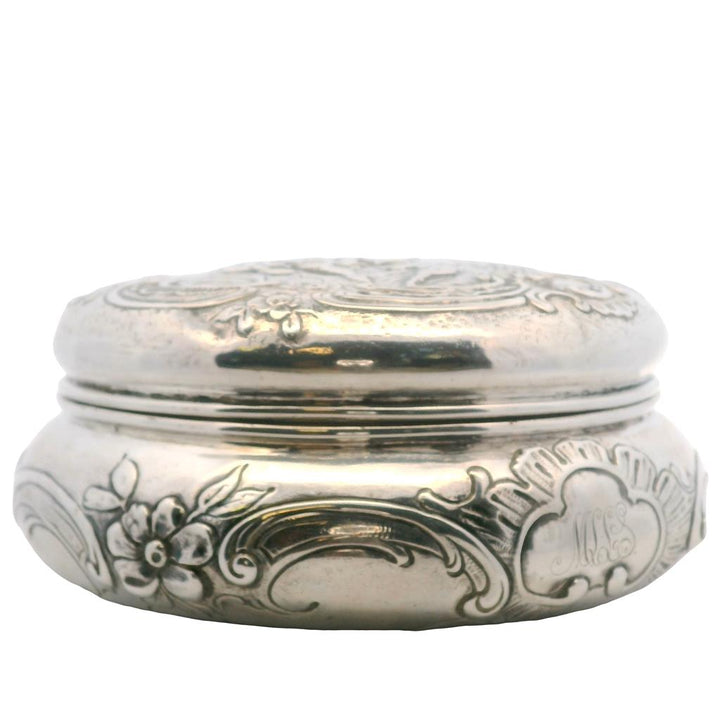 Estate Sterling Silver Dutch Repurposed Sugar Box Edwardian