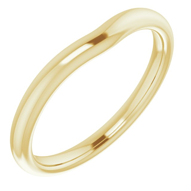 Gold Wedding Bands  -  Women'