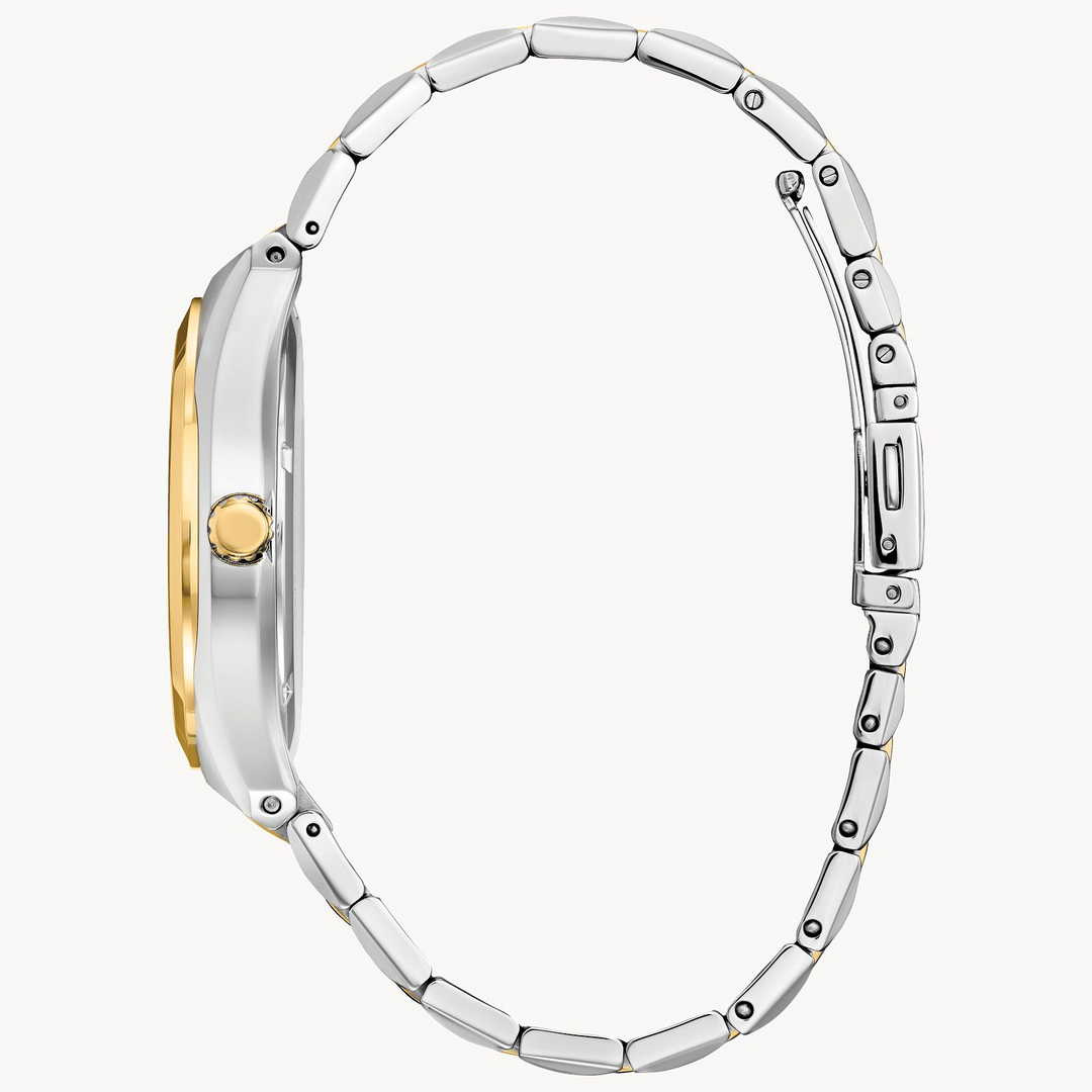 Stainless Steel Corso Eco-Drive Men's Two-Tone Watch by Citizen