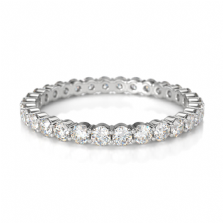 Diamond Wedding Bands  -  Women'