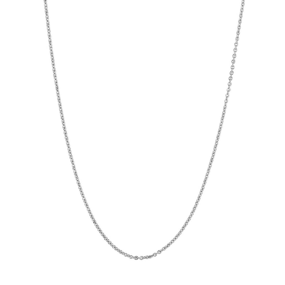 Sterling Silver 1.05mm Cable Chain Necklace 20"
