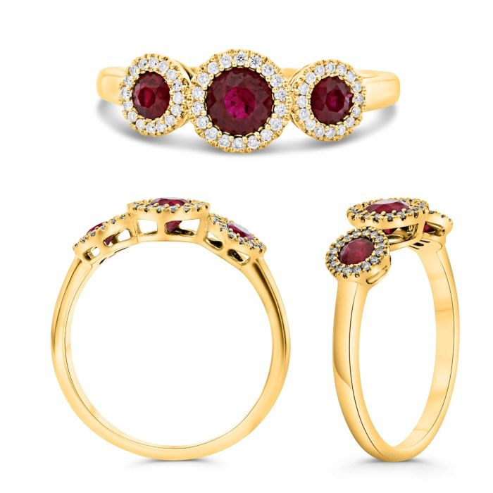 Colored Stone Ring