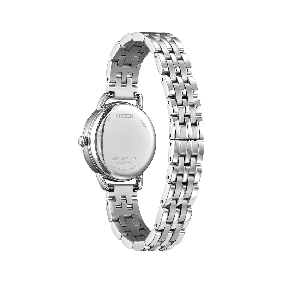 Stainless Steel Eco Drive Classic Coin Edge Watch by Citizen